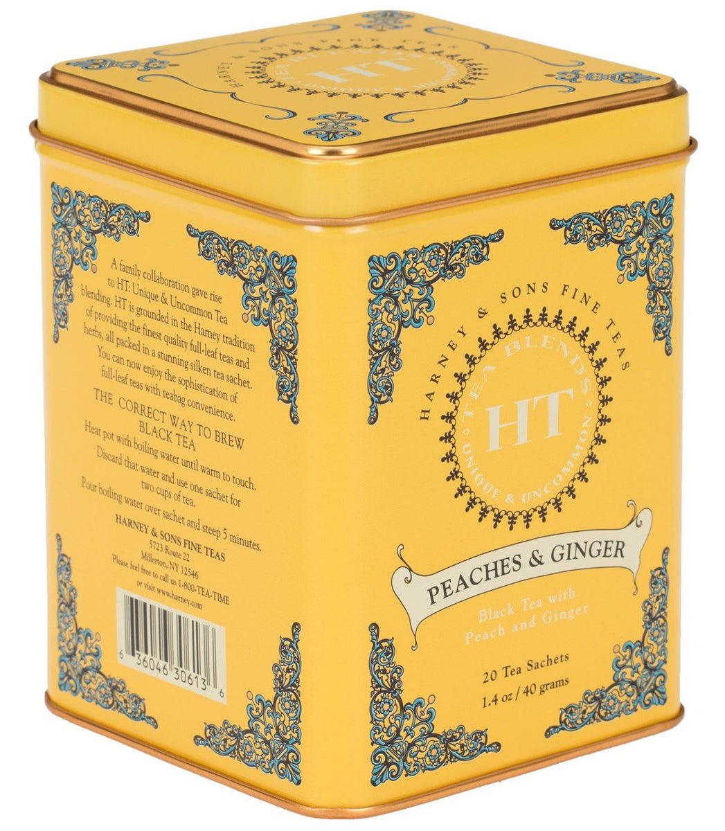 Harney & Sons Peaches & Ginger – Mobjack Bay Coffee Roasters